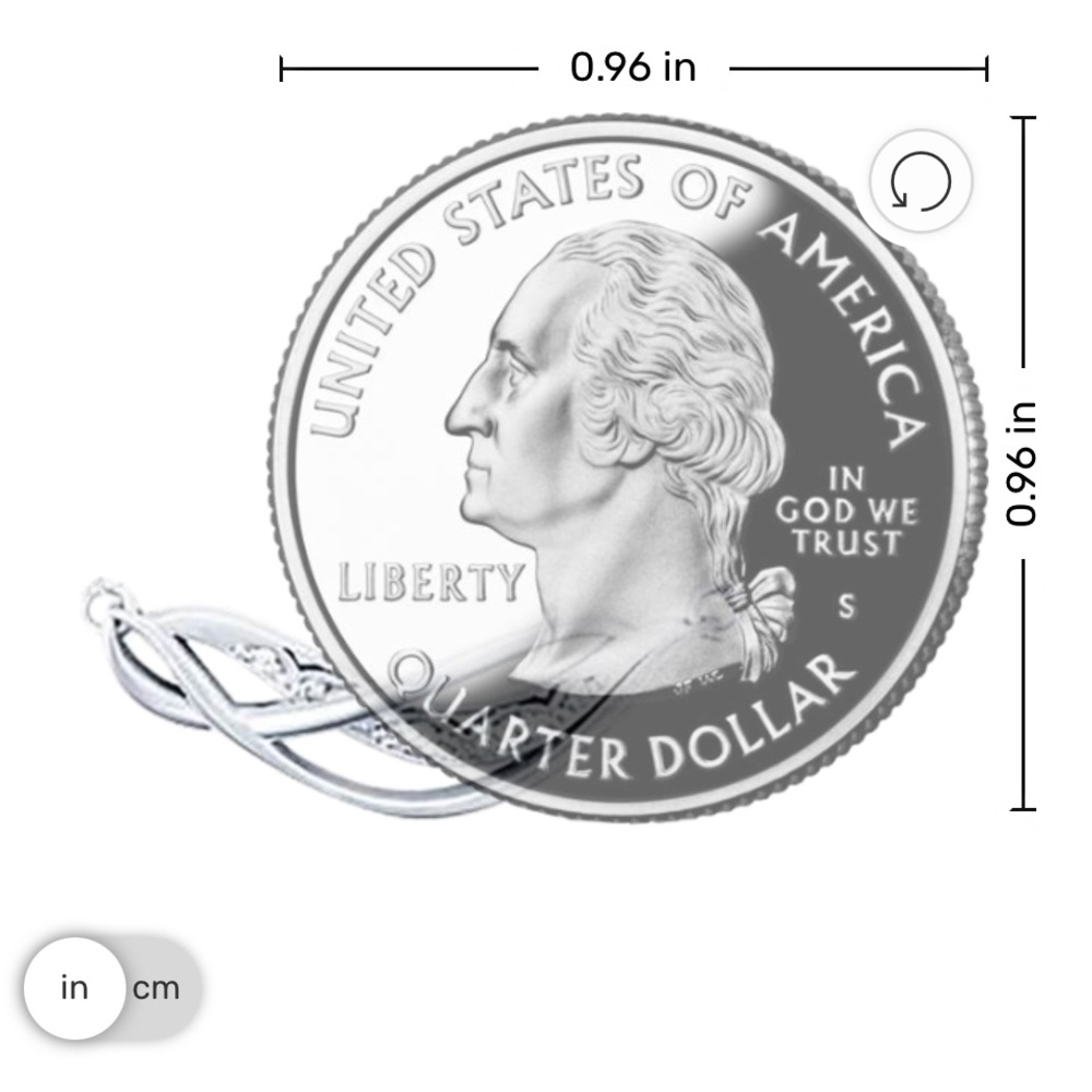 🌊💎Tacori Diamond Wave Necklace💎🌊~17” - Picture 7 of 12